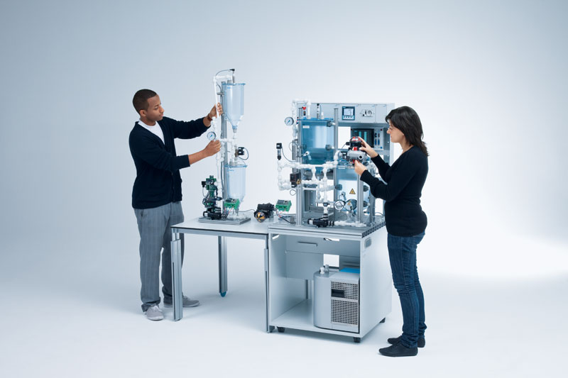 Kit didattici fluidica, meccanica, meccatronica, elettronica, elettrotecnica, robotica, automazione